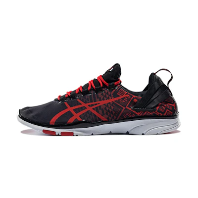 (W) ASICS Gel-Fit Sana 2 'Black Vermilion'
