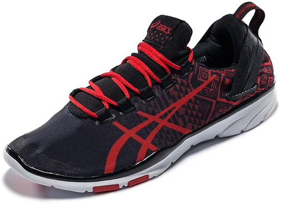 (Women) ASICS Gel-Fit Sana 2 'Black Vermilion' S652N-9023 Order (Women) ASICS Gel-Fit Sana 2 'Black Vermilion' S652N-9023