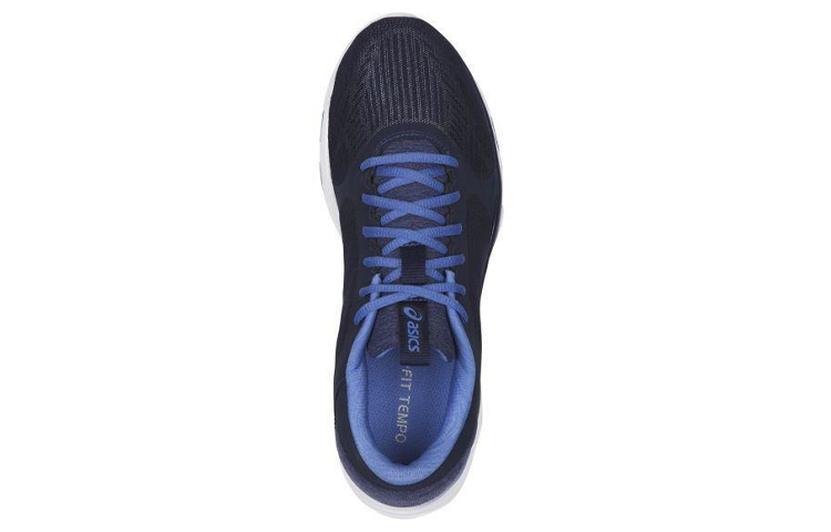 Shop Asics Gel Fit Tempo 3 舒適 輕量運動 透氣 低筒 跑步鞋 女款 藍色