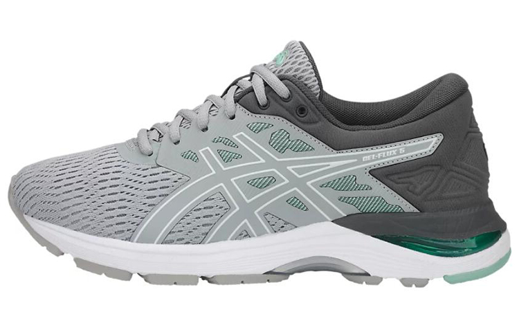 (Women) ASICS Gel-Flux 5 'Grey White Green' T861N-9601
