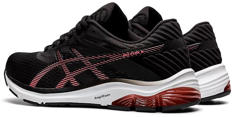 (Women) ASICS Gel-Flux 6 'Black Blazing Coral' 1012A734-008 Shop (Women) ASICS Gel-Flux 6 'Black Blazing Coral' 1012A734-008