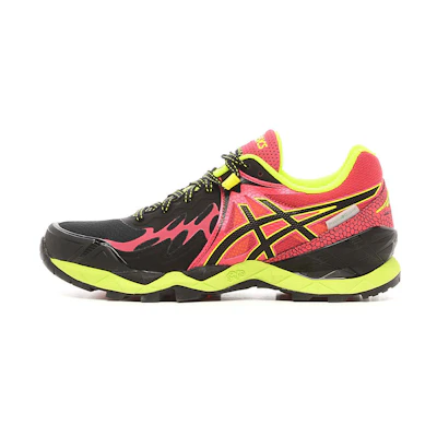 (W) ASICS Gel-Fuji Endurance Plasmaguard 'Black Red Stitching'