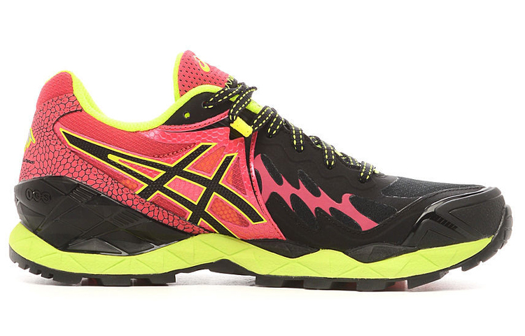 Order Asics Gel-Fuji Endurance Plasmaguard 耐磨防滑 低筒運動跑步鞋 女款 黑紅拼接