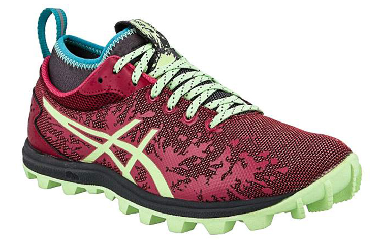 Lookbook (W) ASICS Gel-Fuji Runnegade 'Rojo Verde' zapatillas trail running. T587N-2687