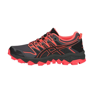 (W) ASICS GEL-Fuji Trabuco 7 'Black Grey Red'