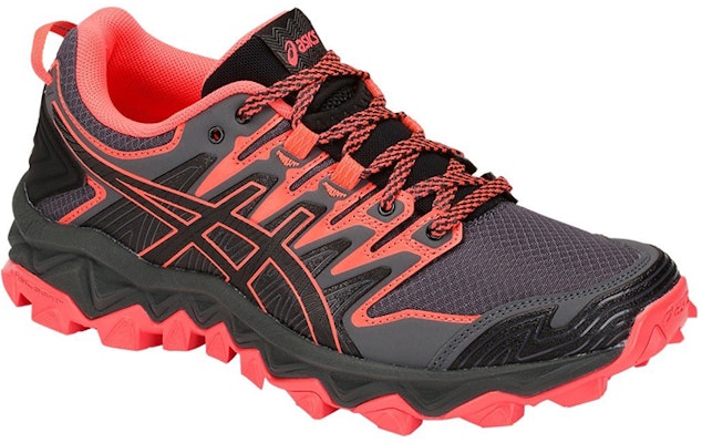 (W) ASICS GEL-Fuji Trabuco 7 'Hitam Abu-Abu Merah' 1012A501-001 Lookbook (W) ASICS GEL-Fuji Trabuco 7 'Hitam Abu-Abu Merah' 1012A501-001
