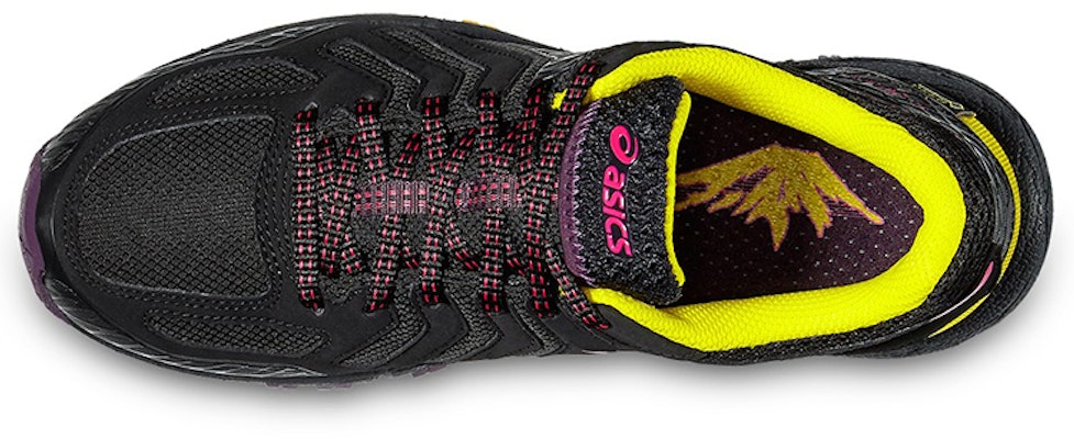 (W) ASICS Gel-Fujiattack 5 G-TX '黑黄粉' 运动鞋 T681N-3319 Order (W) ASICS Gel-Fujiattack 5 G-TX '黑黄粉' 运动鞋 T681N-3319