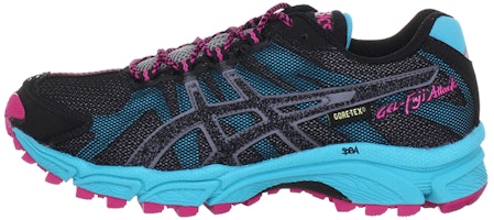 (Women) ASICS Gel-FujiAttack 'Black Blue' T2D5N-9099 (Women) ASICS Gel-FujiAttack 'Black Blue' T2D5N-9099