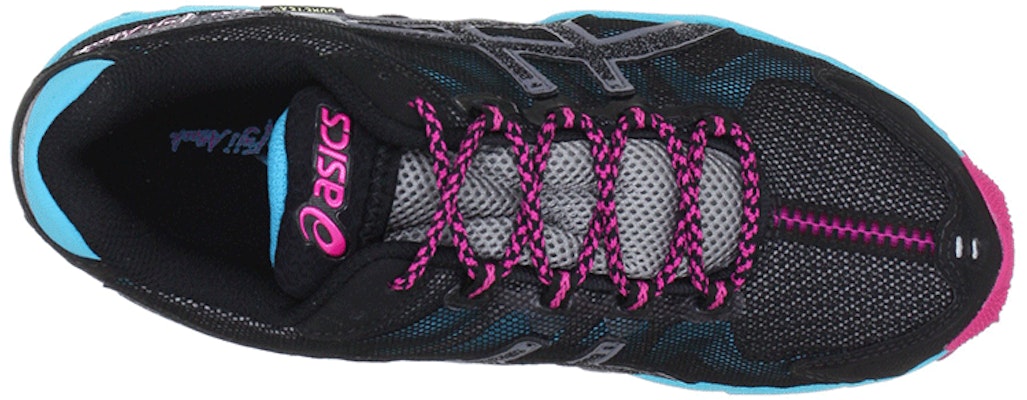 (Women) ASICS Gel-FujiAttack 'Black Blue' T2D5N-9099 Shop (Women) ASICS Gel-FujiAttack 'Black Blue' T2D5N-9099