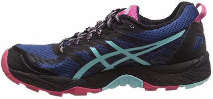 (Women) ASICS GEL-FujiTrabuco 5 'Blue Black Comfort' T6J5N-5878 (Women) ASICS GEL-FujiTrabuco 5 'Blue Black Comfort' T6J5N-5878