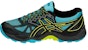 (W) ASICS GEL-FujiTrabuco 6 Hitam/Biru/Kuning T7E9N-400