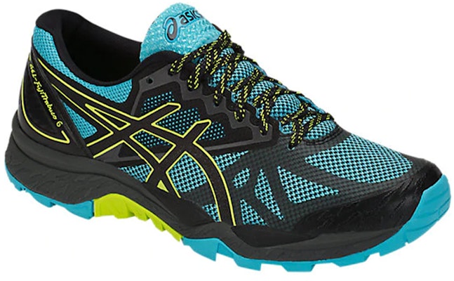 (W) ASICS GEL-FujiTrabuco 6 Hitam/Biru/Kuning T7E9N-400 Lookbook (W) ASICS GEL-FujiTrabuco 6 Hitam/Biru/Kuning T7E9N-400