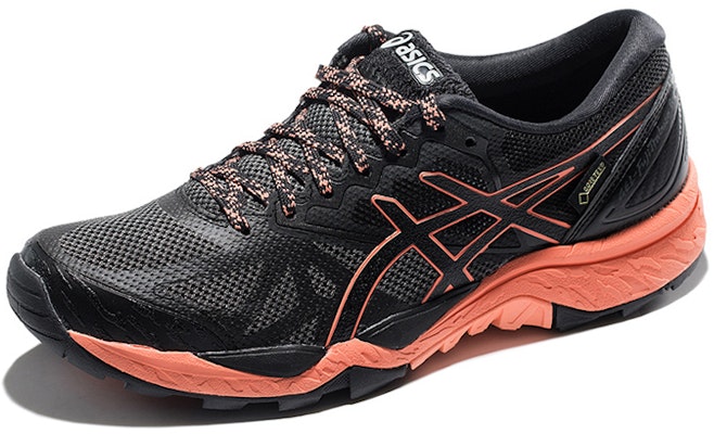 Asics Gel-FujiTrabuco 6 輕便耐磨防滑 低筒跑步鞋 女款 黑橙 Order Asics Gel-FujiTrabuco 6 輕便耐磨防滑 低筒跑步鞋 女款 黑橙