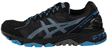 (Women) ASICS GEL-FujiTrabuco 7 'Black Blue' T4E8N-9097 (Women) ASICS GEL-FujiTrabuco 7 'Black Blue' T4E8N-9097