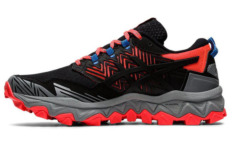 (Women) ASICS Gel FujiTrabuco 8 'Black Flash Coral'  1012A574-700
