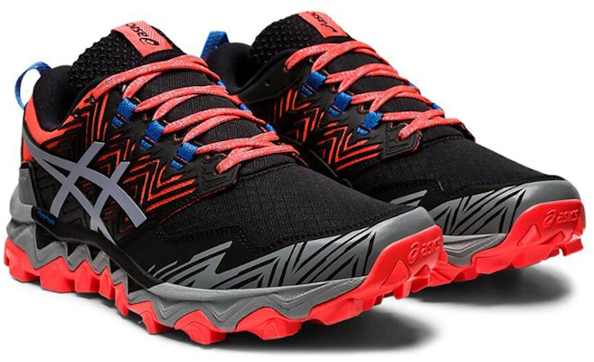 (W) 아식스 젤 후지트라부코 8 '블랙 플래시 코랄' 1012A574-700 Lookbook (W) 아식스 젤 후지트라부코 8 '블랙 플래시 코랄' 1012A574-700
