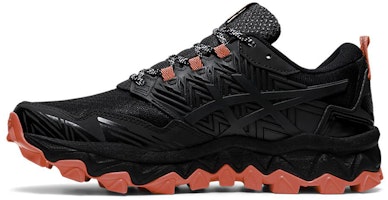 (Women) ASICS Gel FujiTrabuco 8 'Black Sunrise Red' 1012A574-002 (Women) ASICS Gel FujiTrabuco 8 'Black Sunrise Red' 1012A574-002