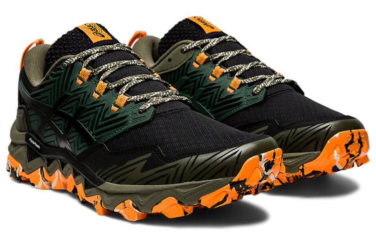 Lookbook (Women) ASICS Gel FujiTrabuco 8 'Mantle Green Orange'  1012A574-300