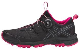 (Women) ASICS Gel-FujiTrabuco 'Carbon Black Pink' T7F7N-9097 (Women) ASICS Gel-FujiTrabuco 'Carbon Black Pink' T7F7N-9097