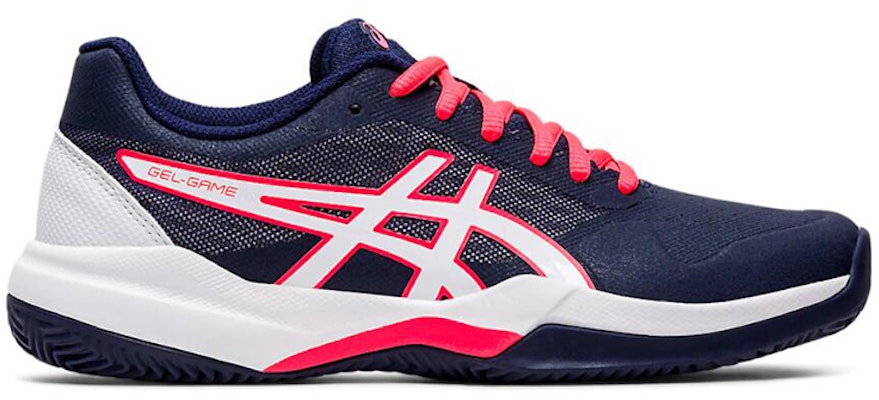 (W) ASICS Gel-Game 7 Clay/ Biru/Pink/ 'Putih' 1042A038-405 Order (W) ASICS Gel-Game 7 Clay/ Biru/Pink/ 'Putih' 1042A038-405