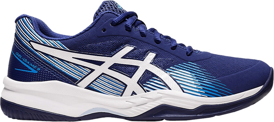 (女性)ASICS Gel Game 8 'Dive Blue White' 1042A152-403 Buy (女性)ASICS Gel Game 8 'Dive Blue White' 1042A152-403