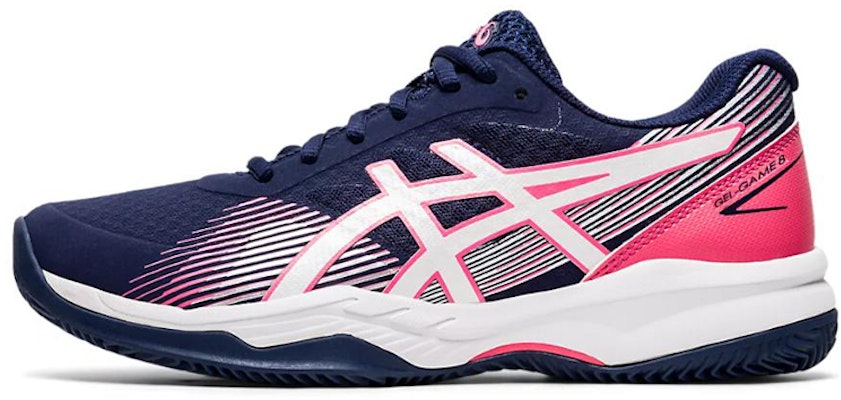 (Women) ASICS Gel-Game 8 Clay/ Blue/Pink/ 'White' 1042A151-401 Buy (Women) ASICS Gel-Game 8 Clay/ Blue/Pink/ 'White' 1042A151-401