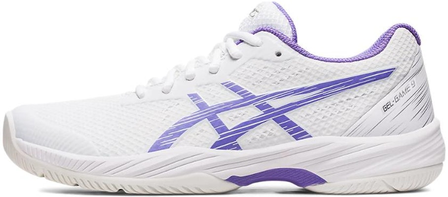 (Women) ASICS Gel Game 9 'White Amethyst' 1042A211-101 Buy (Women) ASICS Gel Game 9 'White Amethyst' 1042A211-101