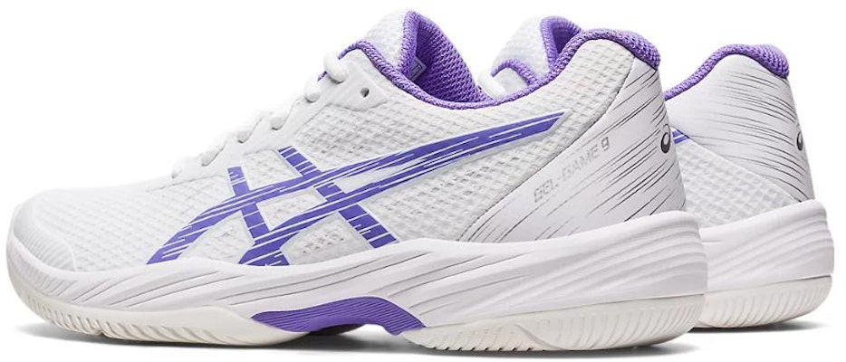 (Women) ASICS Gel Game 9 'White Amethyst' 1042A211-101 Shop (Women) ASICS Gel Game 9 'White Amethyst' 1042A211-101