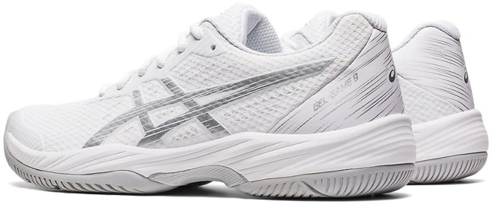 (女性款)ASICS 亞瑟士 Gel Game 9 '白色純銀' 1042A211-100 Shop (女性款)ASICS 亞瑟士 Gel Game 9 '白色純銀' 1042A211-100