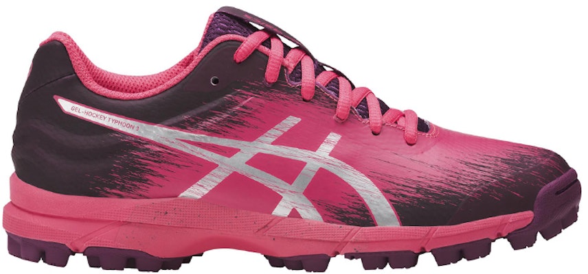Asics Gel-Hockey Typhoon 2 減震耐磨防滑 低筒跑步鞋 女款 黑粉色 Order Asics Gel-Hockey Typhoon 2 減震耐磨防滑 低筒跑步鞋 女款 黑粉色
