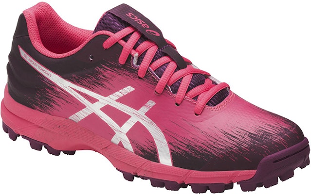 Asics Gel-Hockey Typhoon 2 減震耐磨防滑 低筒跑步鞋 女款 黑粉色 Lookbook Asics Gel-Hockey Typhoon 2 減震耐磨防滑 低筒跑步鞋 女款 黑粉色