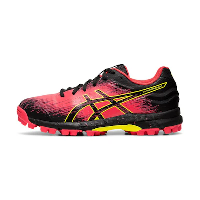 (W) ASICS Gel-Hockey Typhoon 3 Red/ 'Black'