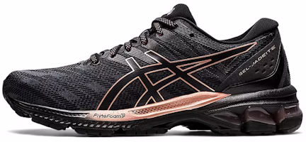 (Women) ASICS Gel Jadeite 'Black Rose Gold' 1012B233-001 (Women) ASICS Gel Jadeite 'Black Rose Gold' 1012B233-001