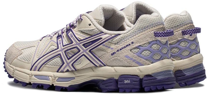 Asics Gel-Kahana 8 防滑耐磨 低筒 跑步鞋 女款 米紫 Order Asics Gel-Kahana 8 防滑耐磨 低筒 跑步鞋 女款 米紫