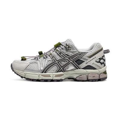 (W) ASICS Gel-Kahana 8 'Grey Matcha Green'