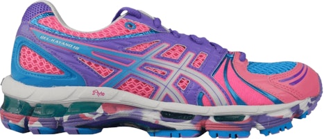 (Women) ASICS Gel Kayano 18 'Neon Pink Turquoise' T250Q-3540 (Women) ASICS Gel Kayano 18 'Neon Pink Turquoise' T250Q-3540