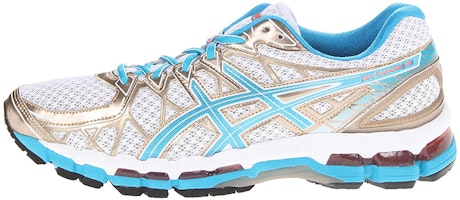 (Women) ASICS Gel-Kayano 20 'White Blue Gold' T3N7N-0161 (Women) ASICS Gel-Kayano 20 'White Blue Gold' T3N7N-0161