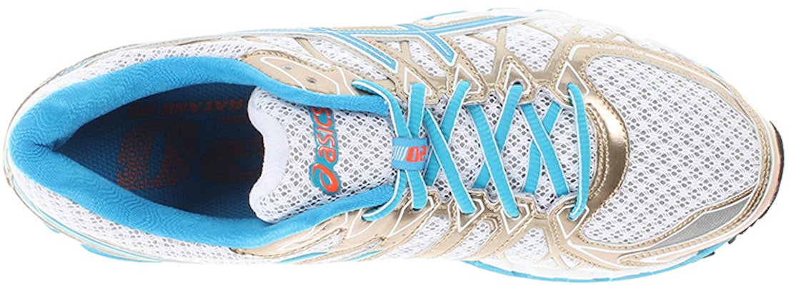 (W) ASICS Gel-Kayano 20 'Putih Biru Emas' T3N7N-0161 Shop (W) ASICS Gel-Kayano 20 'Putih Biru Emas' T3N7N-0161
