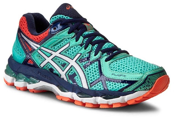(Women) ASICS Gel-Kayano 21 'Green Blue' T4H7N-7093 Lookbook (Women) ASICS Gel-Kayano 21 'Green Blue' T4H7N-7093