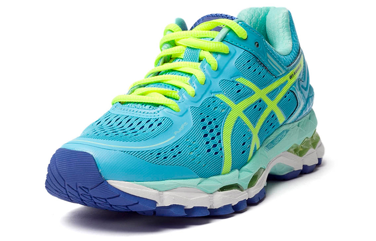 Lookbook (W) ASICS Gel Kayano 22 ''Ice Blue'' Hardloopschoenen T597N-4407