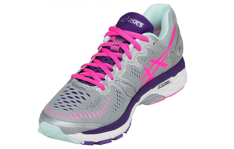 Shop (W) ASICS Gel Kayano 23 2A Wide ''Argento Rosa Acceso'' T699N-9320