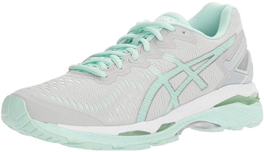 (W) ASICS Gel Kayano 23 'Abu-abu Glacier' T696N-9687 Lookbook (W) ASICS Gel Kayano 23 'Abu-abu Glacier' T696N-9687