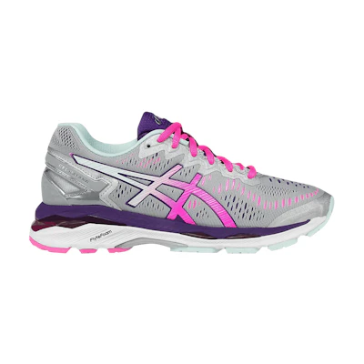 (W) ASICS Gel Kayano 23 Wide 'Silver Pink Glow'
