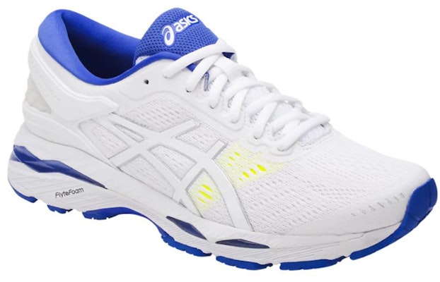 Asics Gel-Kayano 24 低筒 跑步鞋 女款 白藍 Lookbook Asics Gel-Kayano 24 低筒 跑步鞋 女款 白藍