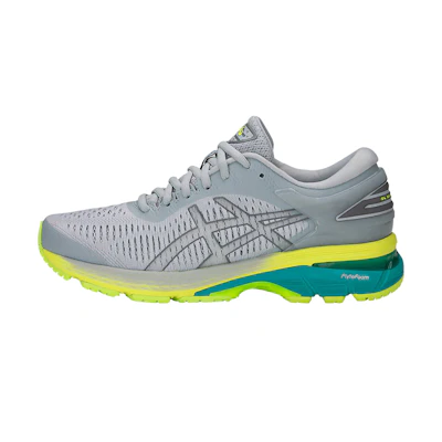 (W) ASICS Gel-Kayano 25 Grey/Yellow