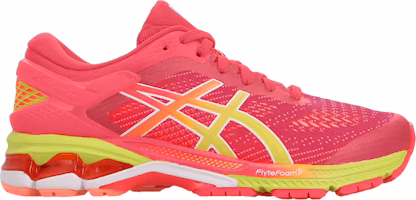 (Women) ASICS Gel Kayano 26 'Arise - Laser Pink Sour Yuzu' 1012A609-700 (Women) ASICS Gel Kayano 26 'Arise - Laser Pink Sour Yuzu' 1012A609-700