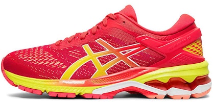 (Women) ASICS Gel Kayano 26 'Arise - Laser Pink Sour Yuzu' 1012A609-700 (Women) ASICS Gel Kayano 26 'Arise - Laser Pink Sour Yuzu' 1012A609-700