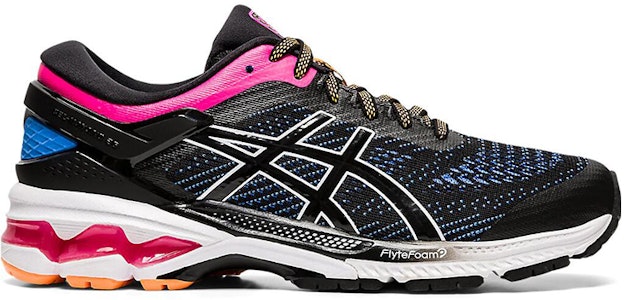 (W) ASICS Gel Kayano 26 'Negro Azul Coast' 1012A457-004 Order (W) ASICS Gel Kayano 26 'Negro Azul Coast' 1012A457-004