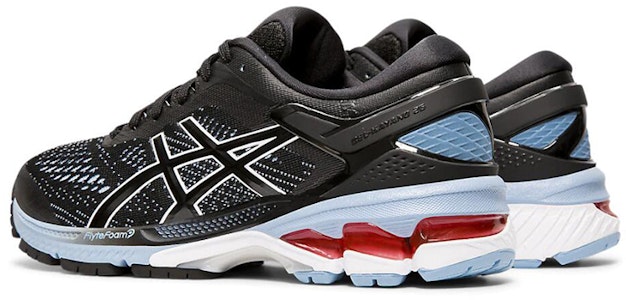 (W) ASICS Gel Kayano 26 'Hitam Biru Heritage' 1012A457-003 Shop (W) ASICS Gel Kayano 26 'Hitam Biru Heritage' 1012A457-003