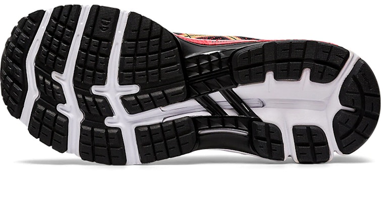 (W) ASICS Gel-Kayano 26 Hitam/Merah/Emas 1012A653-001 Details for (W) ASICS Gel-Kayano 26 Hitam/Merah/Emas 1012A653-001